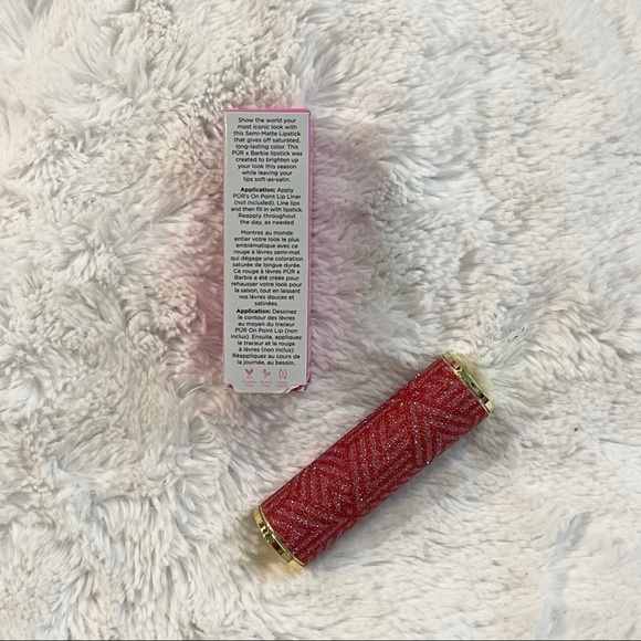 PUR X Limited Edition Barbie Iconic Lips Semi-Matte Lipstick - Picture 8 of 8